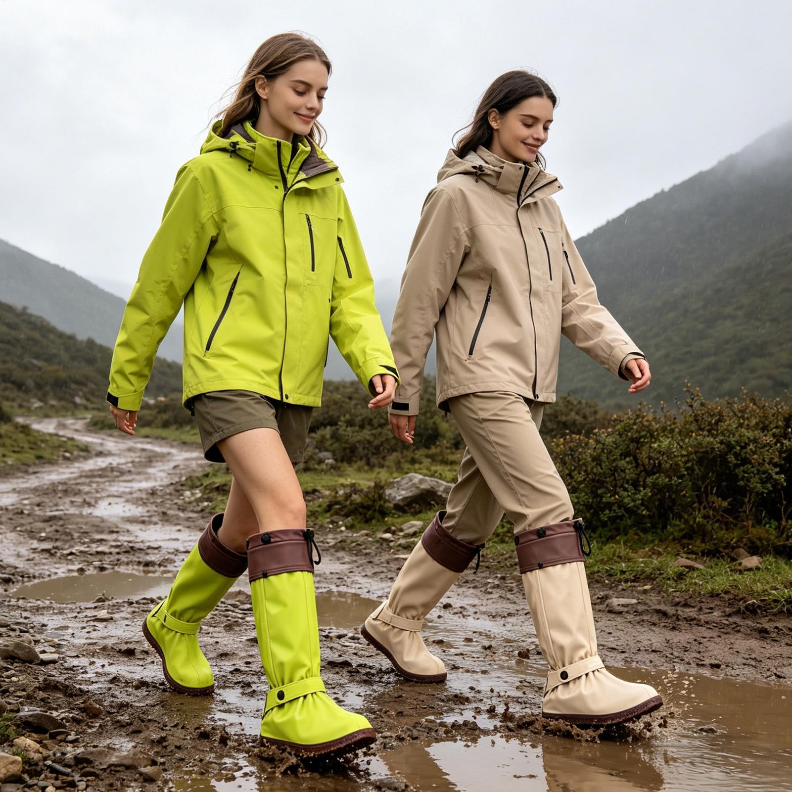 Cubrezapatos impermeables con  - Cycling Commute In Rain reseña y precio