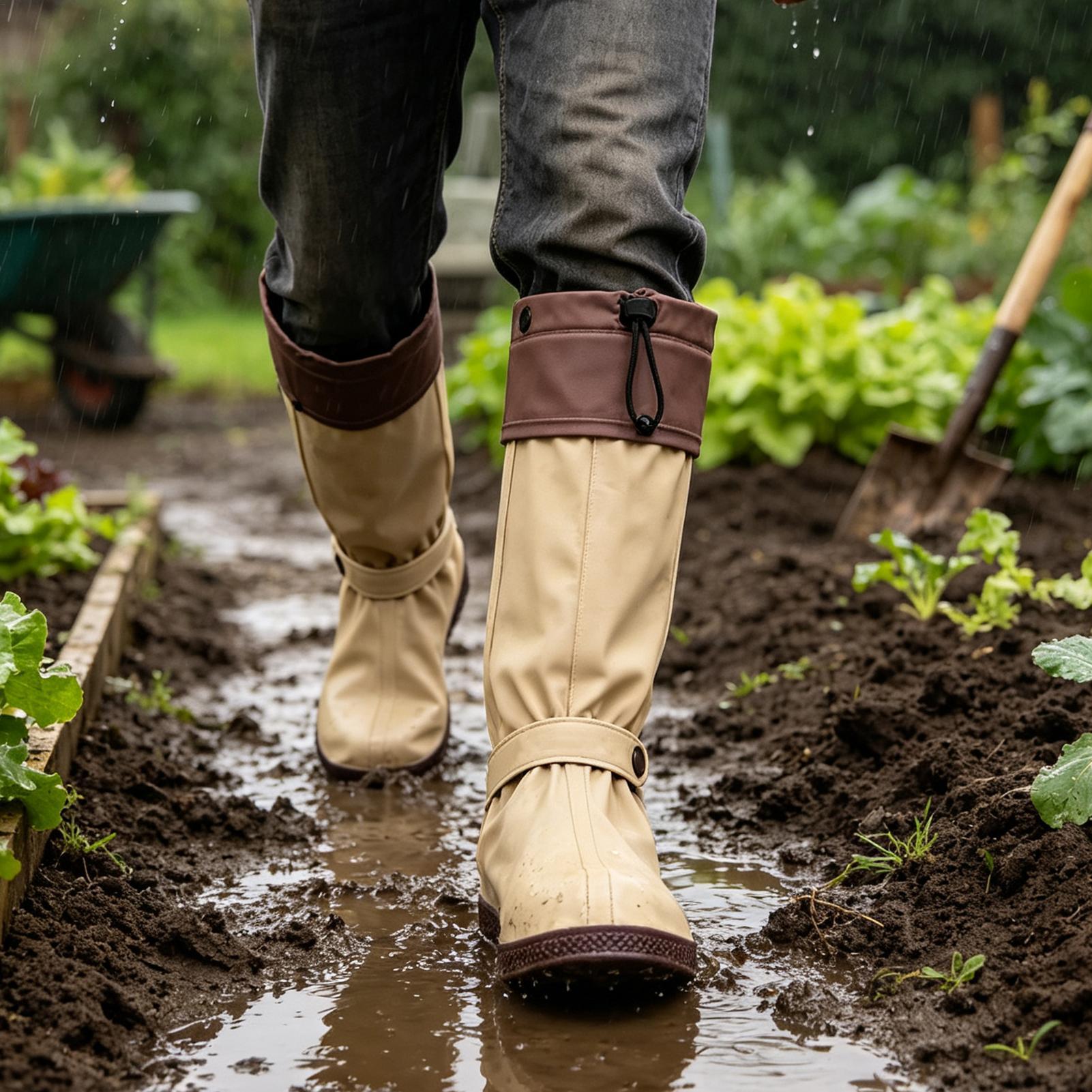 Cubrezapatos impermeables con  - Cycling Commute In Rain reseña y precio