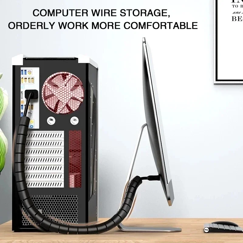 Organizador de cables de 2M/1M - Cable Lock Flexible reseña y precio
